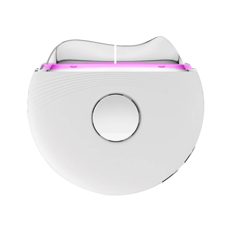 Revitalize Your Skin with the Round Electric Gua Sha Massager – EMS Microcurrent Hot & Cold Therapy for Neck, Face & Body!